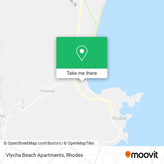 Vlycha Beach Apartments map