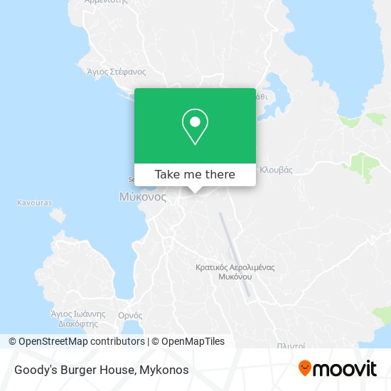 Goody's Burger House map