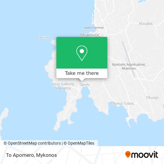 To Apomero map