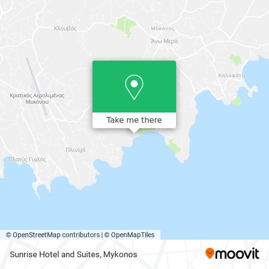 Sunrise Hotel and Suites map