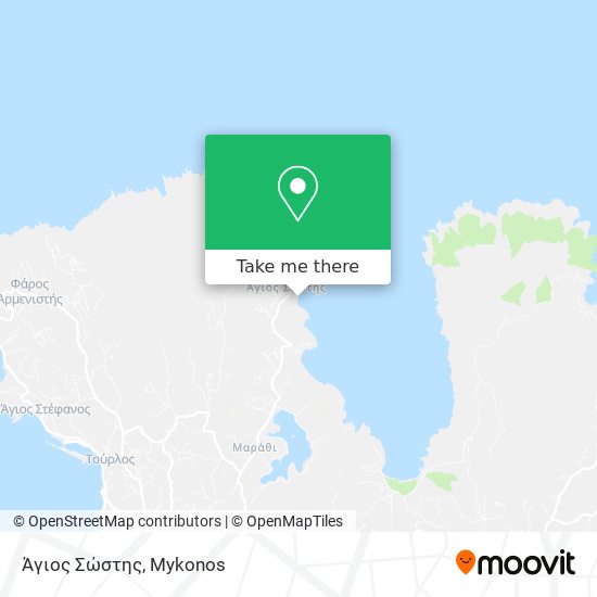 Άγιος Σώστης map