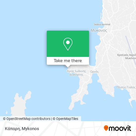 Κάπαρη map