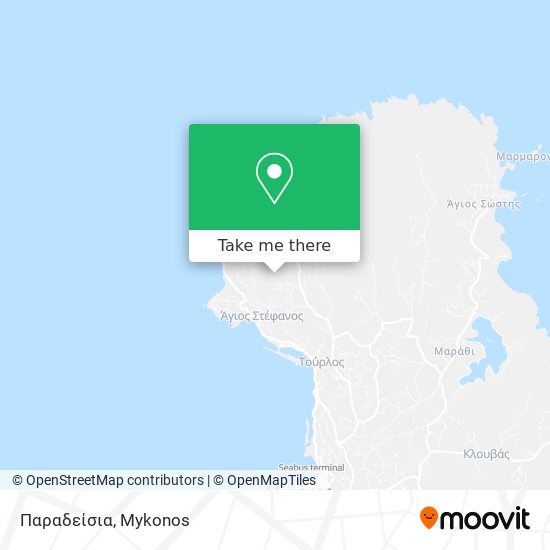 Παραδείσια map