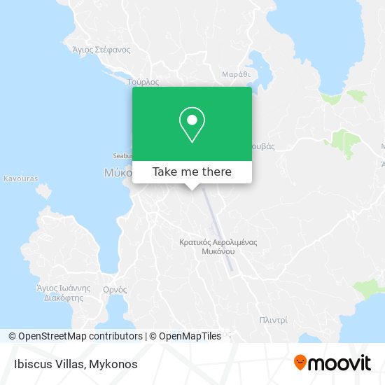 Ibiscus Villas map