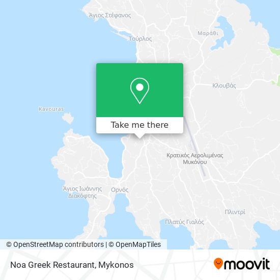 Noa Greek Restaurant map