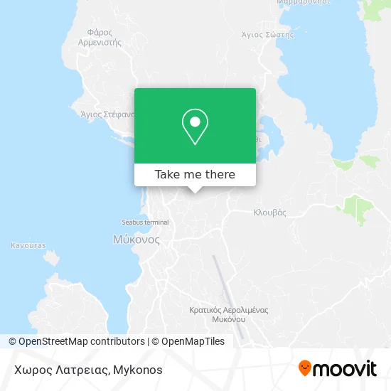 Χωρος Λατρειας map