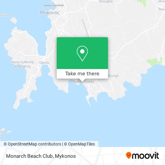 Monarch Beach Club map