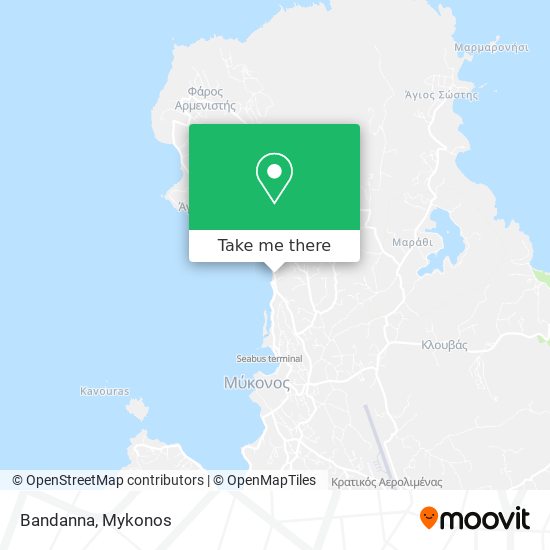 Bandanna map