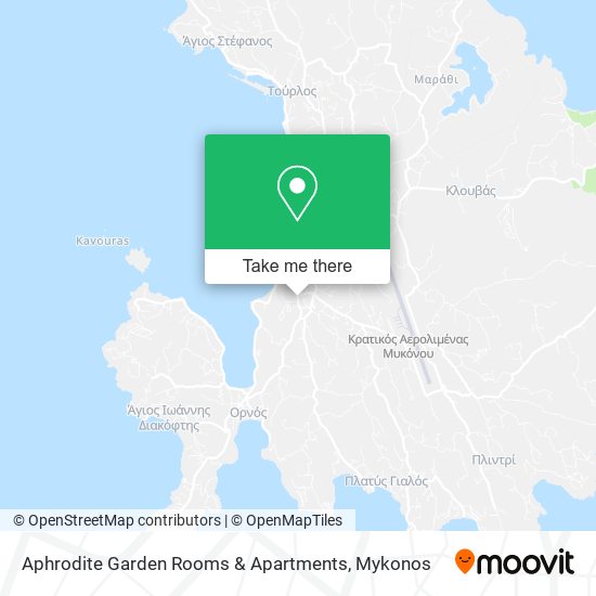 Aphrodite Garden Rooms & Apartments map