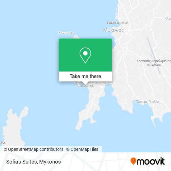 Sofia's Suites map