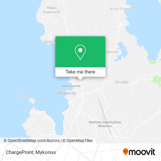 ChargePoint map