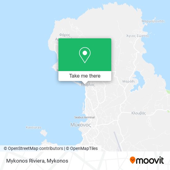 Mykonos Riviera map