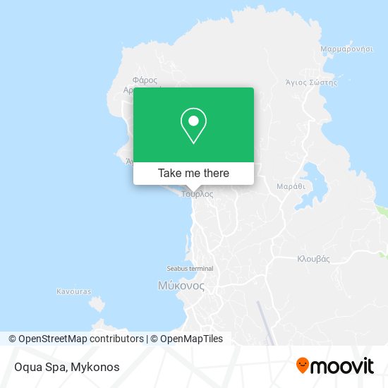 Oqua Spa map