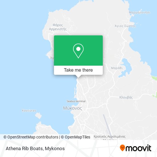 Athena Rib Boats map