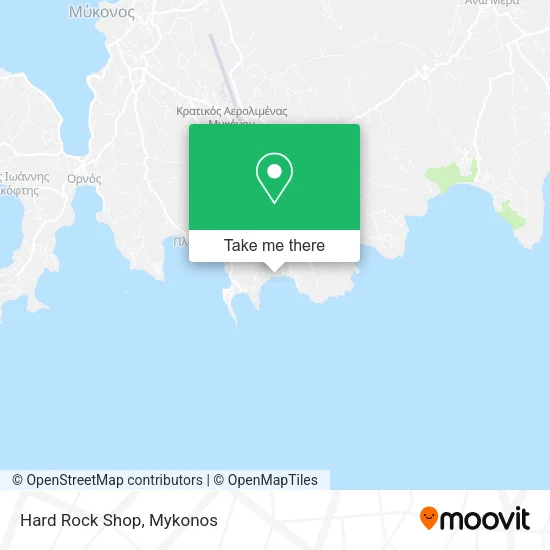 Hard Rock Shop map