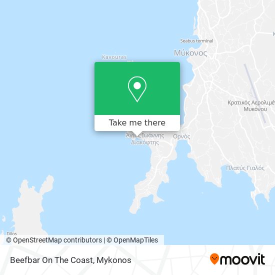 Beefbar On The Coast map