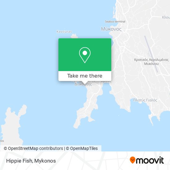 Hippie Fish map