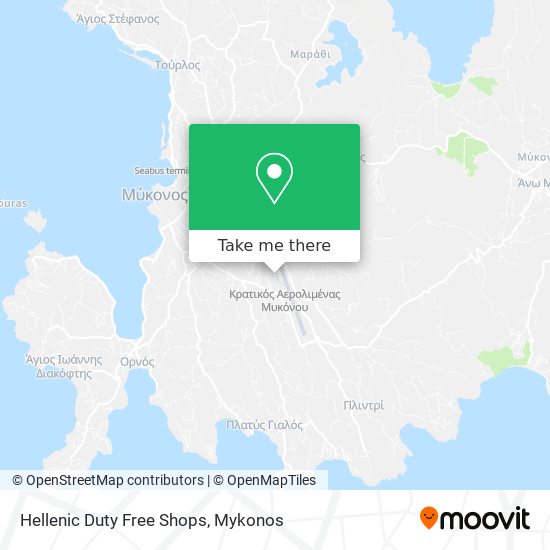 Hellenic Duty Free Shops map