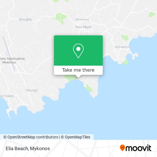 Elia Beach map