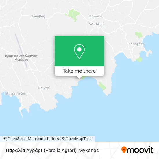 Παραλία Αγράρι (Paralia Agrari) map