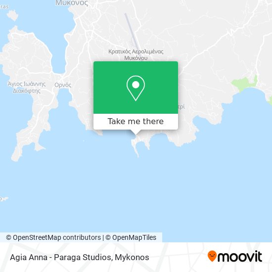 Agia Anna - Paraga Studios map