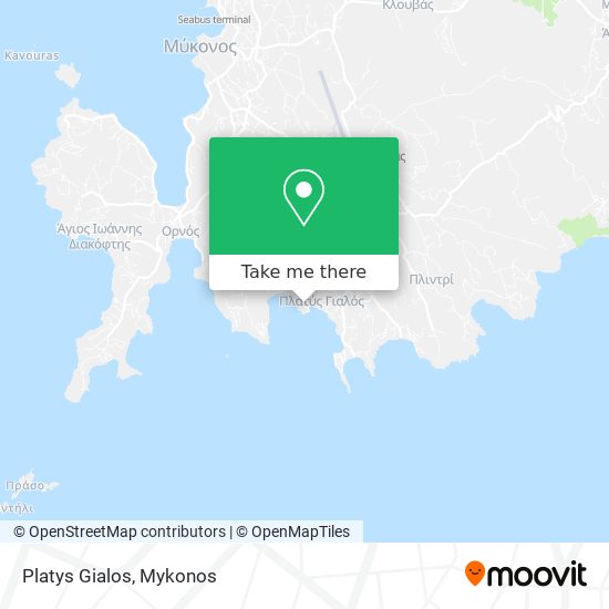 Platys Gialos map
