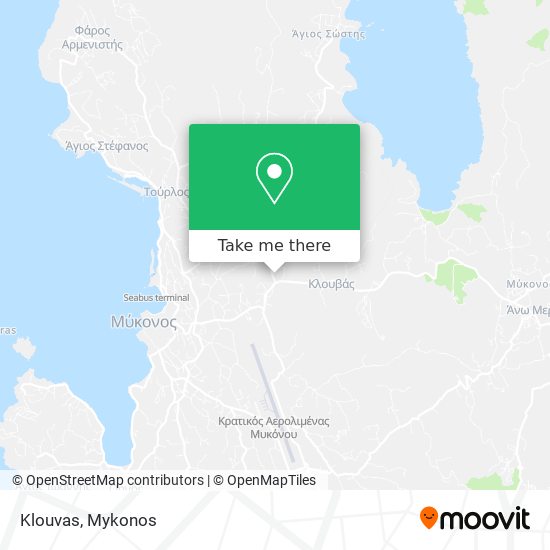 Klouvas map