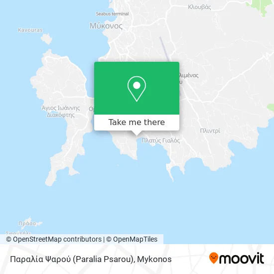 Παραλία Ψαρού (Paralia Psarou) map