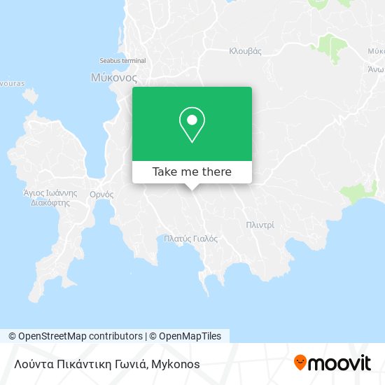 Λούντα Πικάντικη Γωνιά map