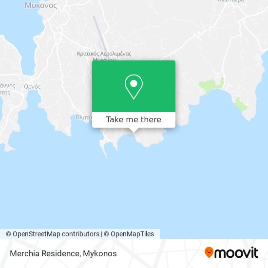 Merchia Residence map