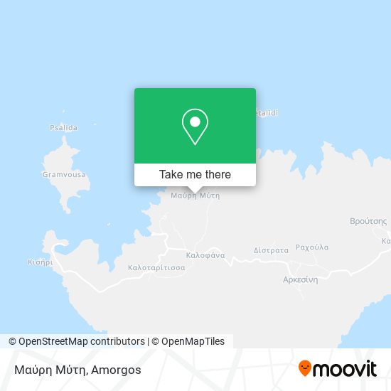 Μαύρη Μύτη map