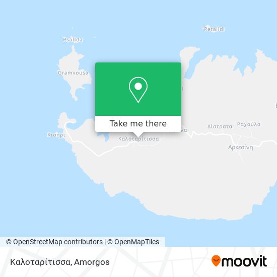 Καλοταρίτισσα map