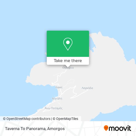 Taverna To Panorama map