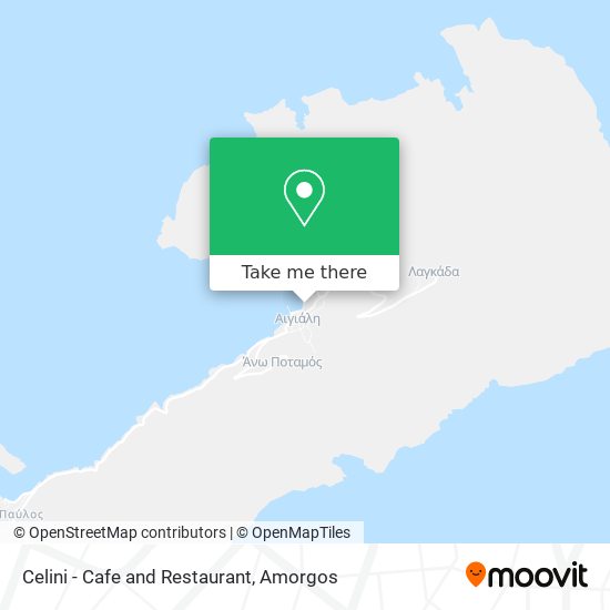 Celini - Cafe and Restaurant map