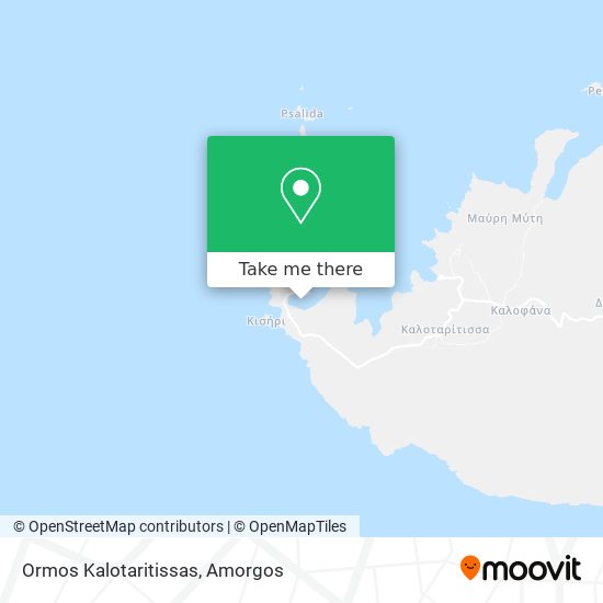 Ormos Kalotaritissas map