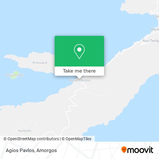 Agios Pavlos map