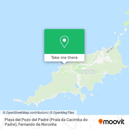 Playa del Pozo del Padre (Praia da Cacimba do Padre) map