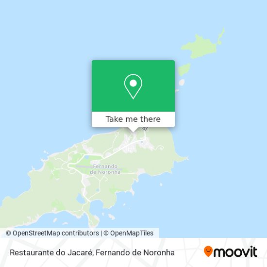 Mapa Restaurante do Jacaré