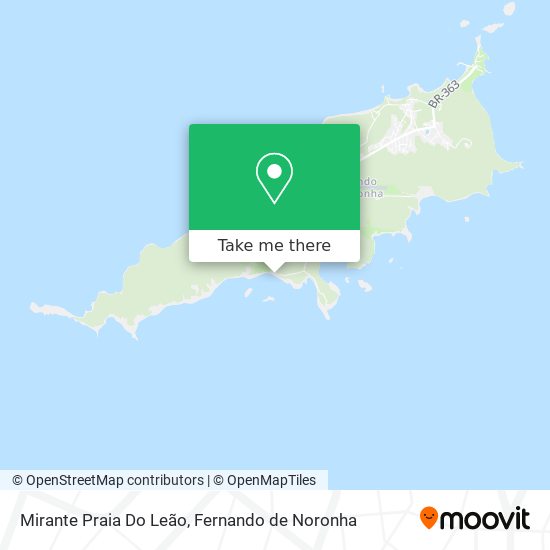 Mirante Praia Do Leão map