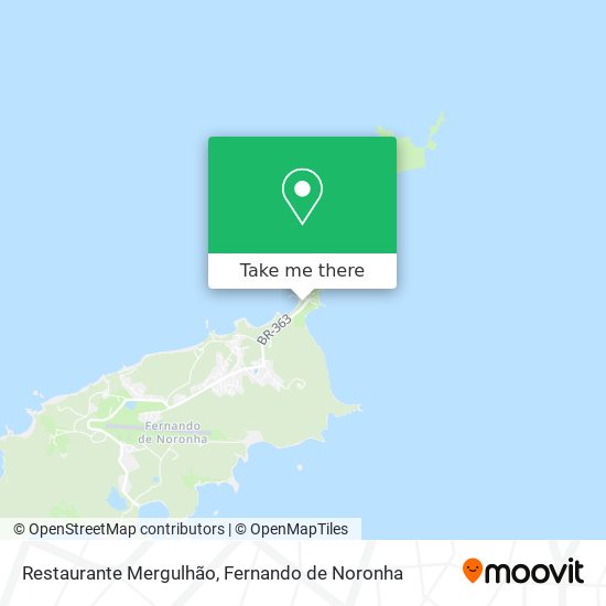 Restaurante Mergulhão map