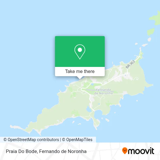 Praia Do Bode map