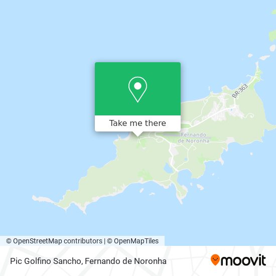 Mapa Pic Golfino Sancho