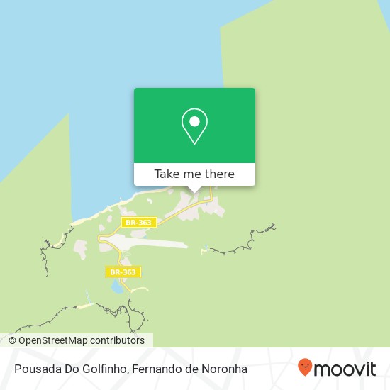 Pousada Do Golfinho map