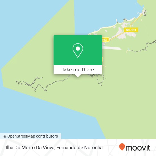 Ilha Do Morro Da Viúva map