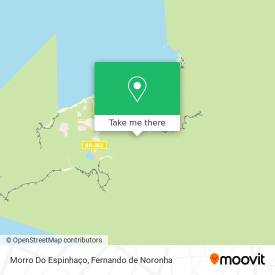 Morro Do Espinhaço map