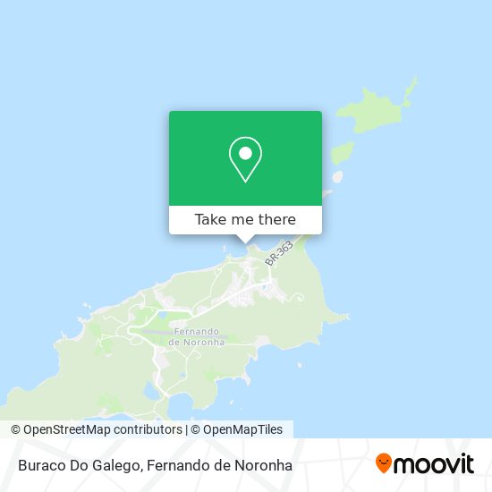 Buraco Do Galego map