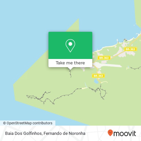 Baia Dos Golfinhos map