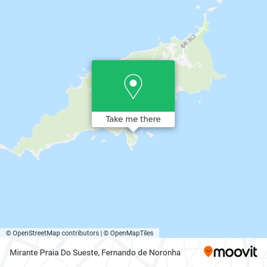 Mirante Praia Do Sueste map