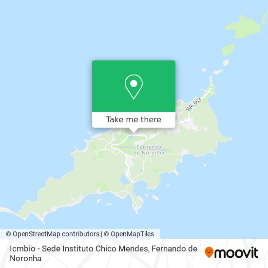 Icmbio - Sede Instituto Chico Mendes map