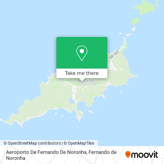 Aeroporto De Fernando De Noronha map